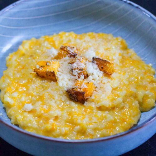 Risotto à la courge butternut