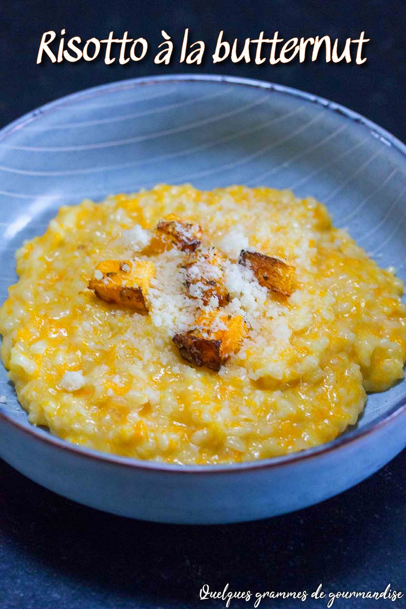 Risotto à la courge butternut