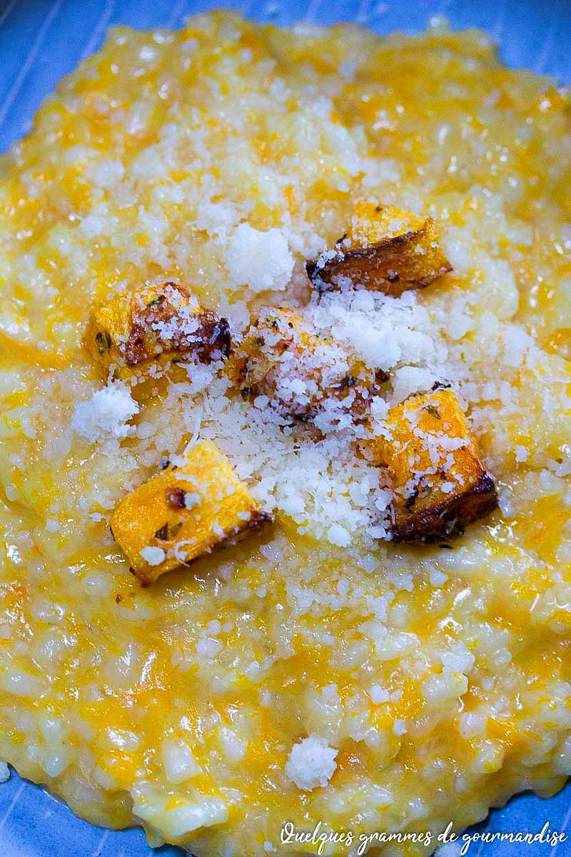 Risotto à la courge butternut