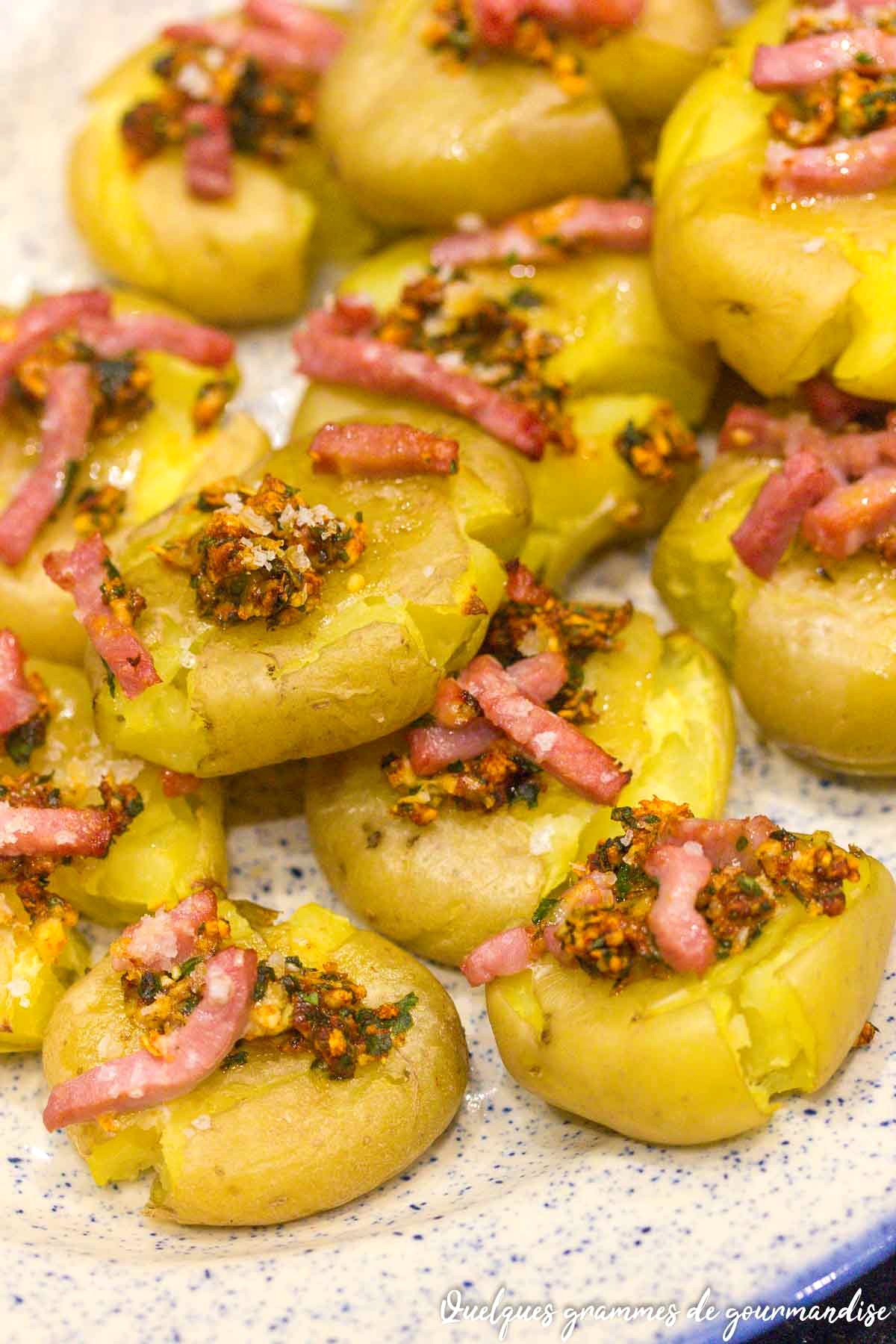 Pommes de terre tapées