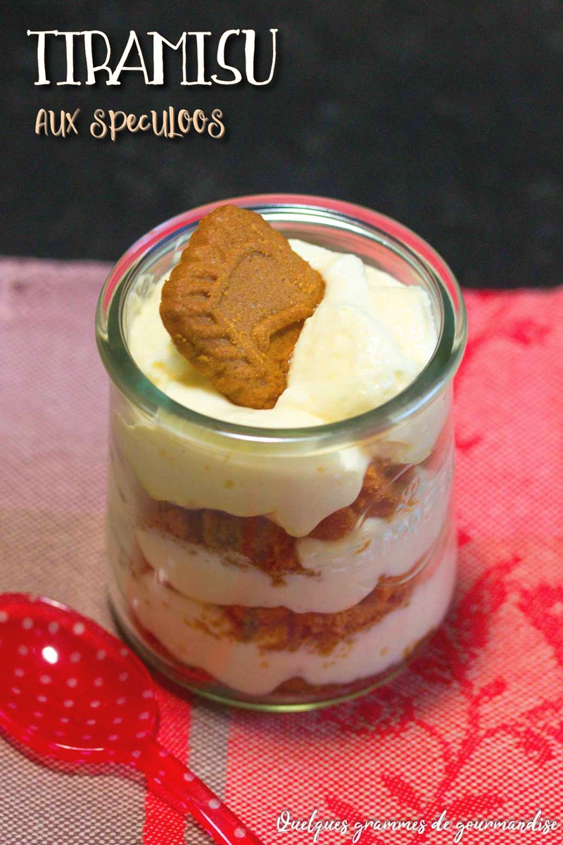 Tiramisu aux spéculoos