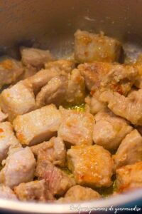 Sauté de porc au Comté
