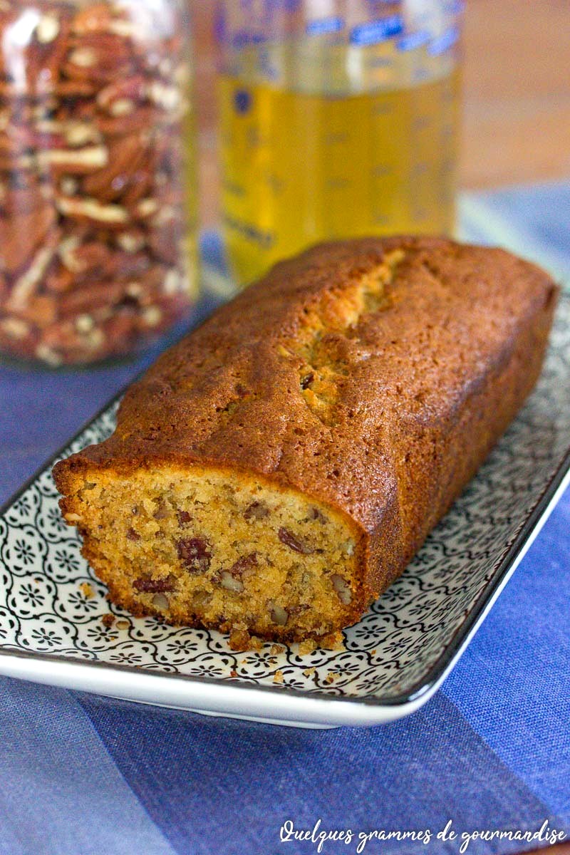 Cake au miel et aux noix de pécan de Cyril Lignac