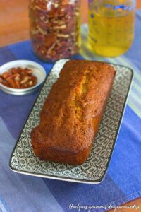 Cake au miel et aux noix de pécan de Cyril Lignac