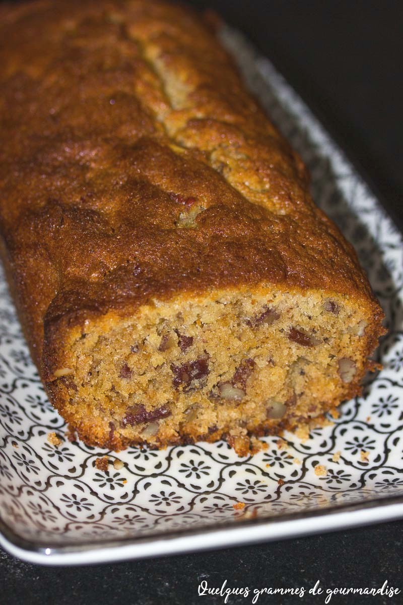 Cake au miel et aux noix de pécan de Cyril Lignac