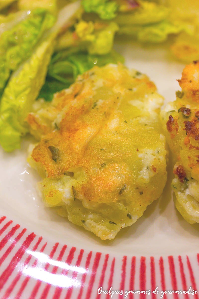 Croquettes de pommes de terre à la feta