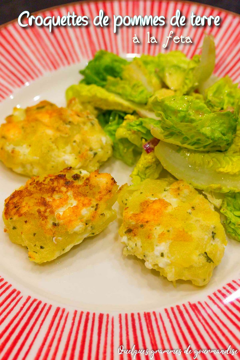 Croquettes de pommes de terre à la feta