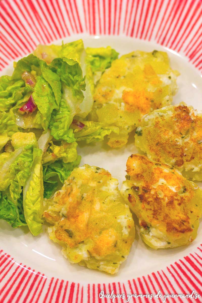 Croquettes de pommes de terre à la feta