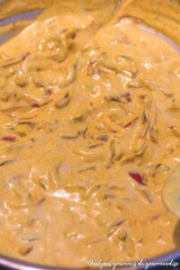 Curry de brocoli au lait de coco