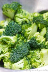 Curry de brocoli au lait de coco