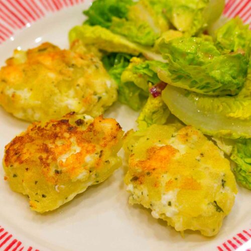 Croquettes de pommes de terre à la feta
