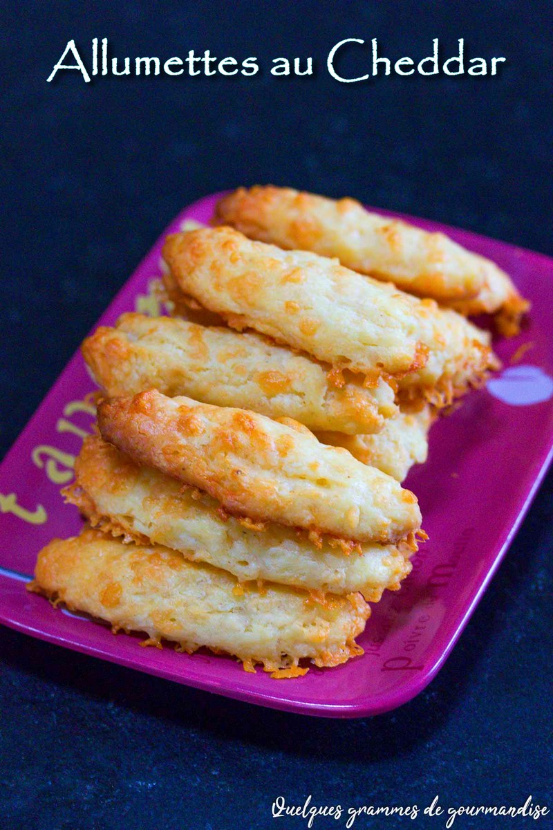 Allumettes au cheddar