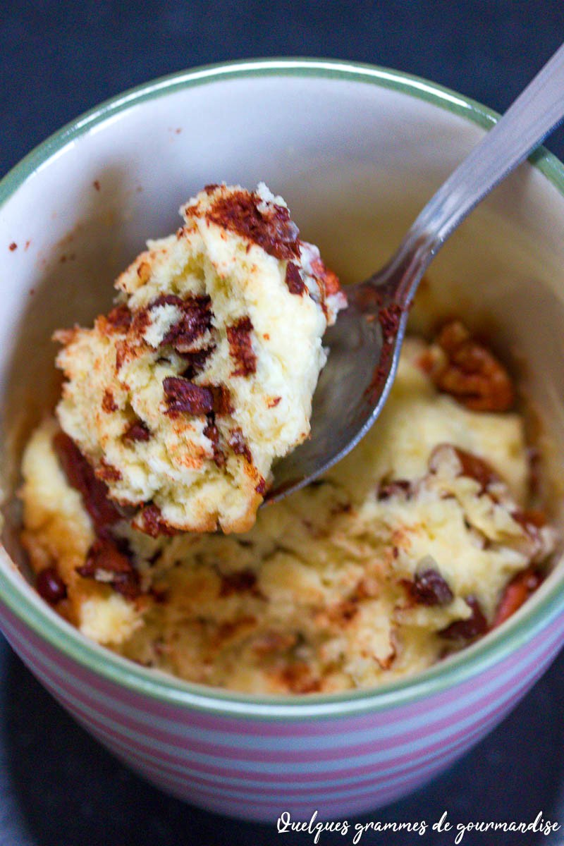 Mug Muffin Pécan Chocolat