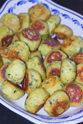 Boulettes de courgette au fromage